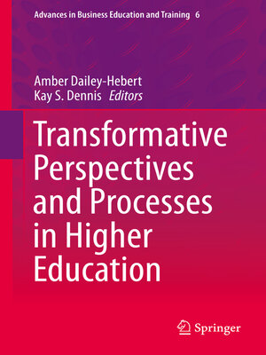 cover image of Transformative Perspectives and Processes in Higher Education